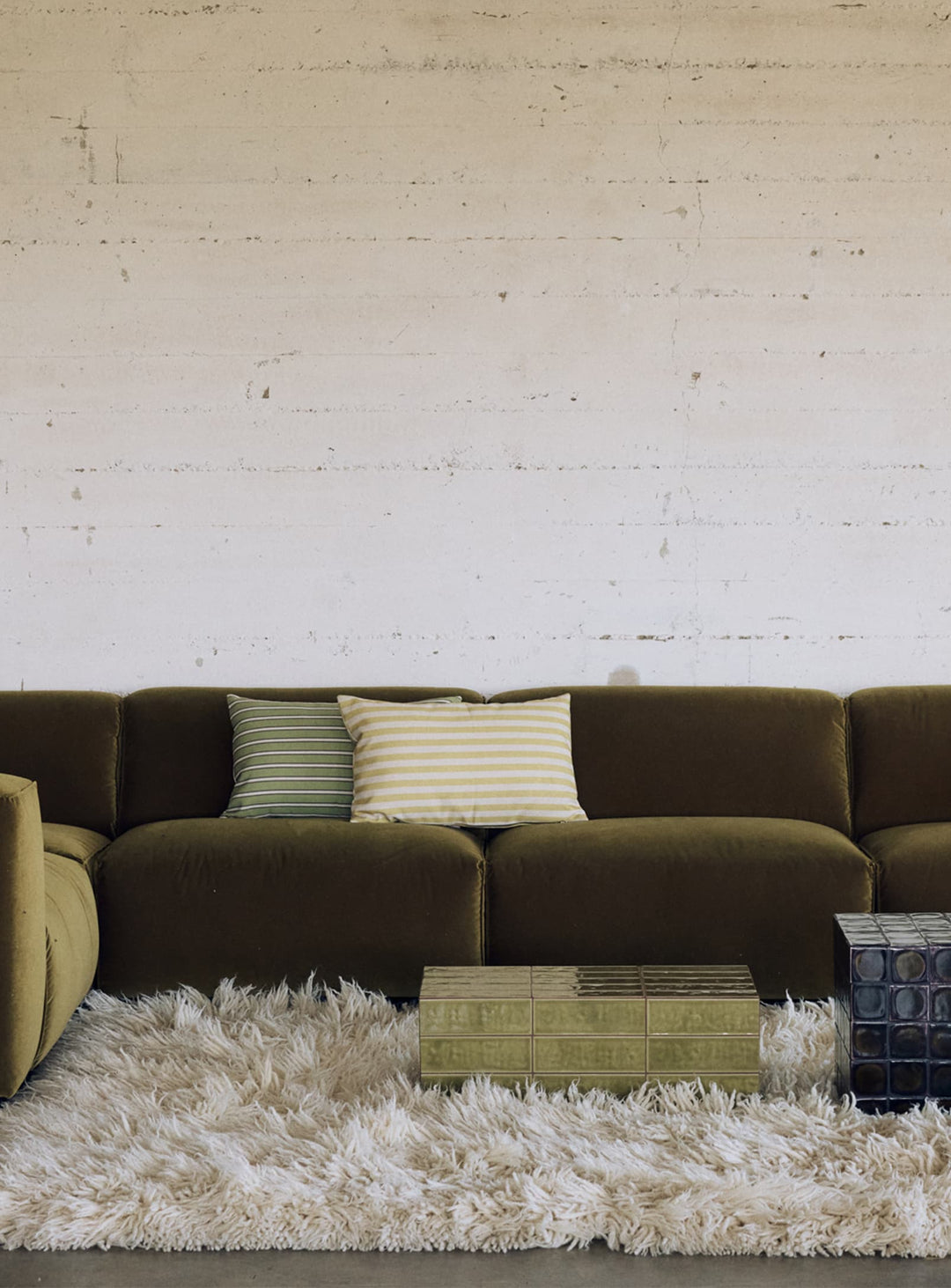 Canapé modulable Flake HKliving, une assise généreuse et évolutive pour créer un salon confortable à votre image. fauteuil