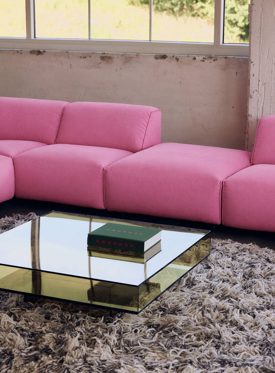 Canapé modulable Flake HKliving, des modules aux proportions harmonieuses pour un confort constant dans chaque composition. ottoman