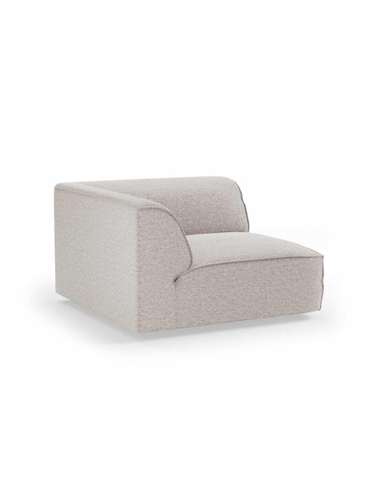 Coin Flake HKliving, une pièce centrale pour transformer votre composition en véritable sofa d’angle modulable.
