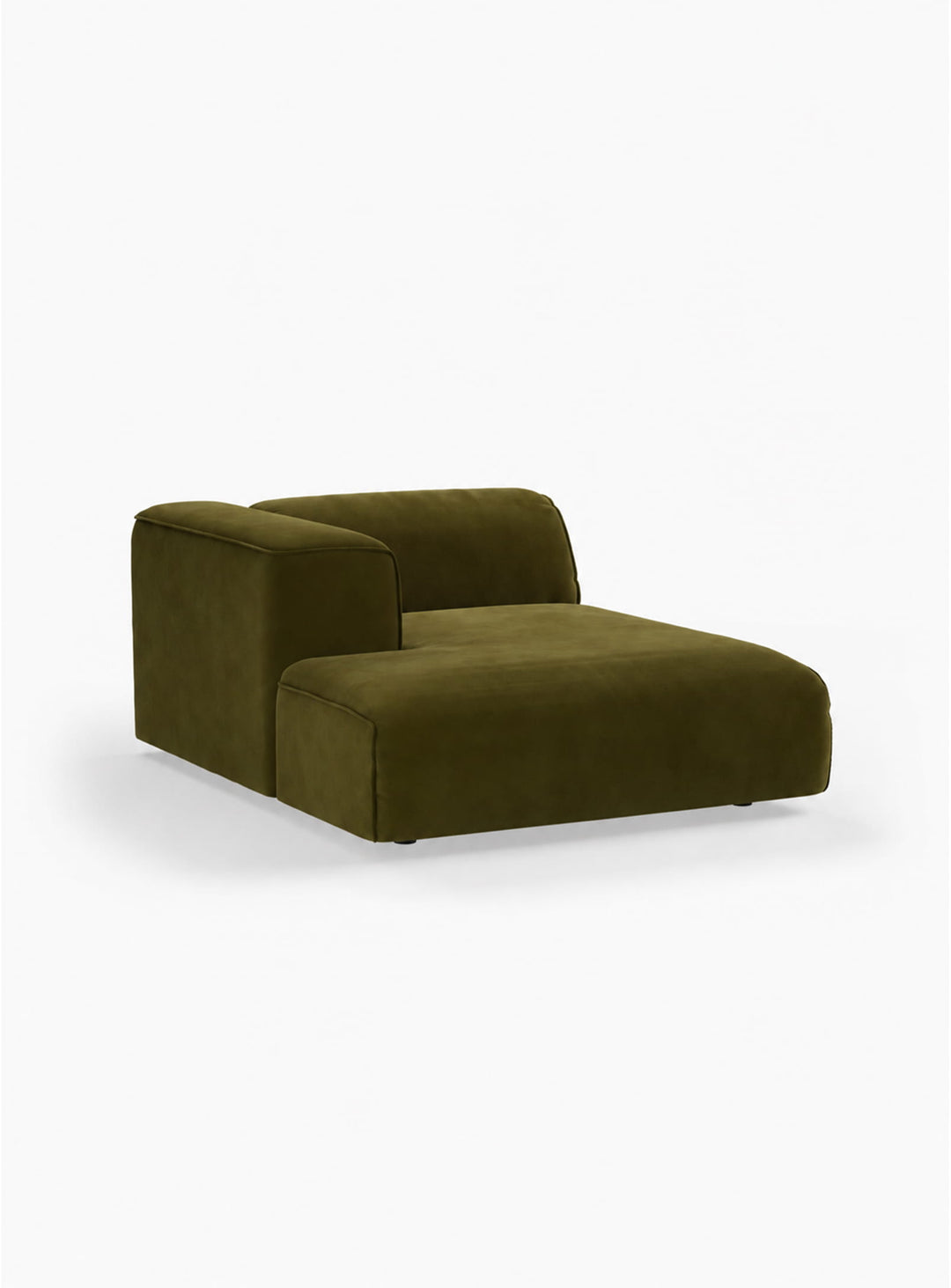 Aménagez un salon sur mesure avec le module section gauche divan Flake de HKliving, fabriqué à la demande.