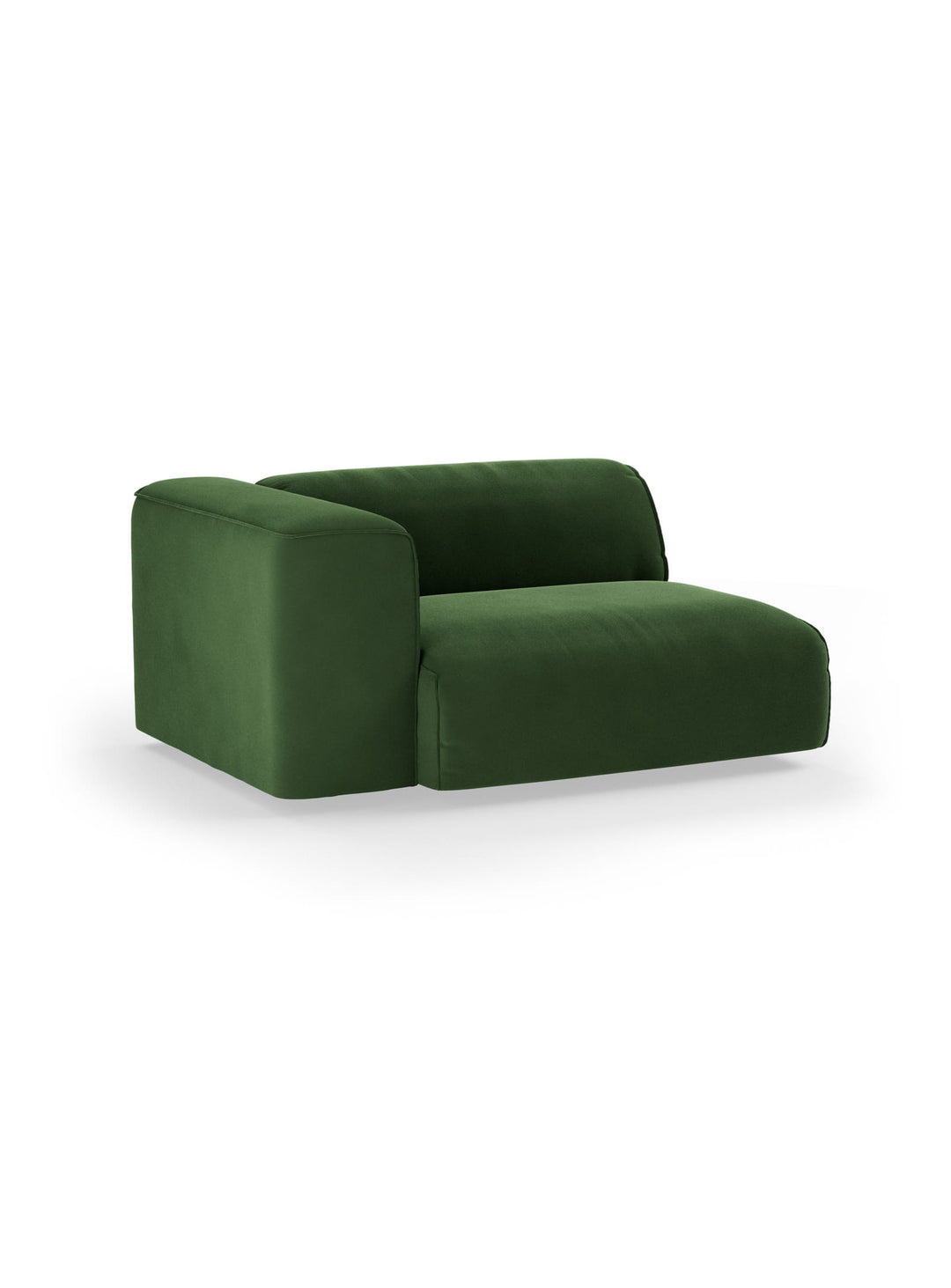 Le module gauche XL Flake de HKliving séduit par ses formes arrondies et son allure raffinée.