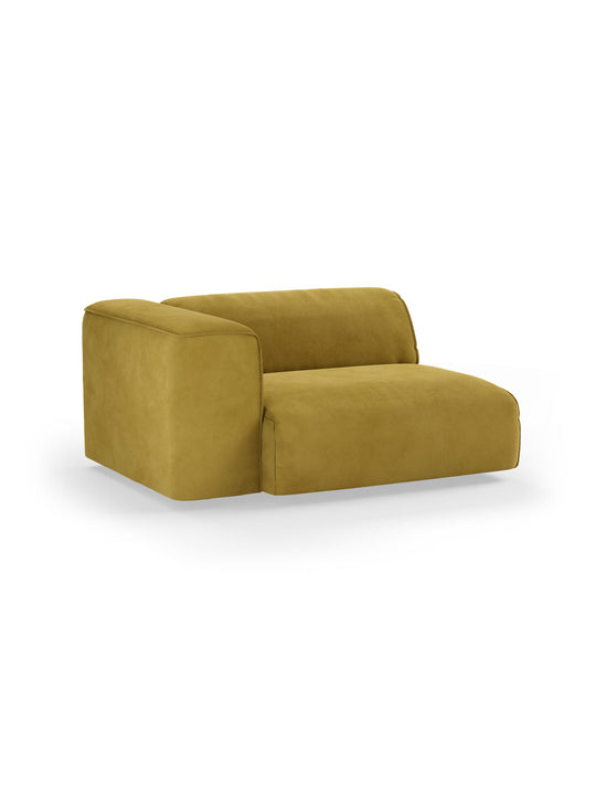 Composez un sofa d’angle spacieux avec le module section gauche XL Flake de HKliving.