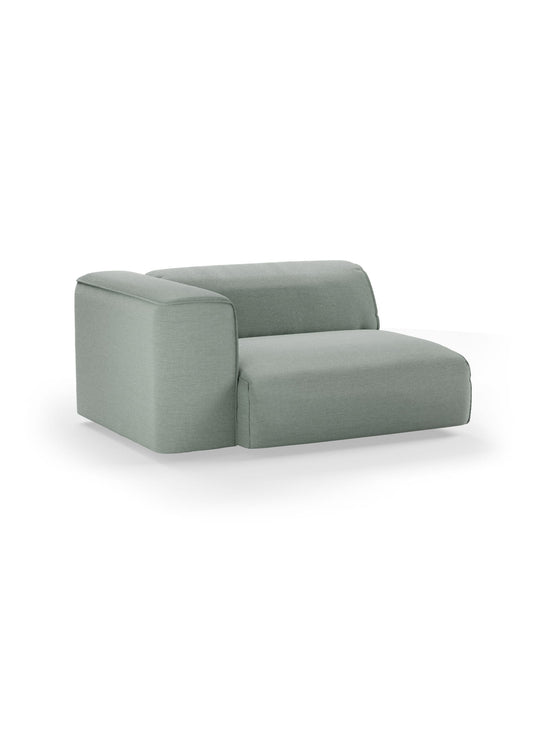 Le module section gauche XL Flake de HKliving s’adapte aux décors modernes, bohèmes et scandinaves.