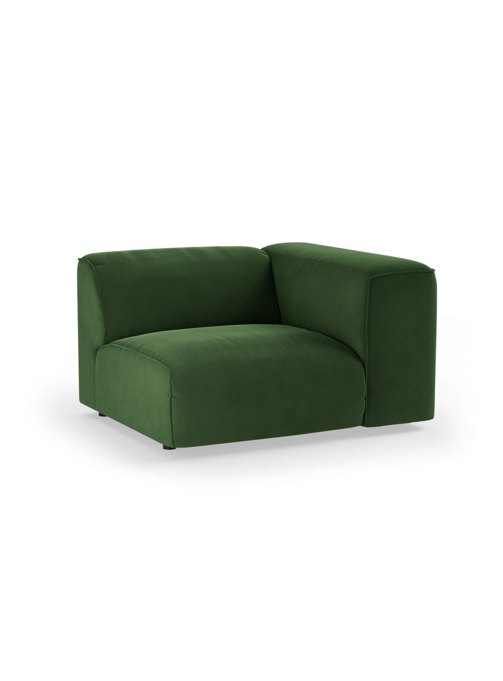 Le module de sofa section droite Flake de HKliving habille votre salon d’une silhouette élégante.