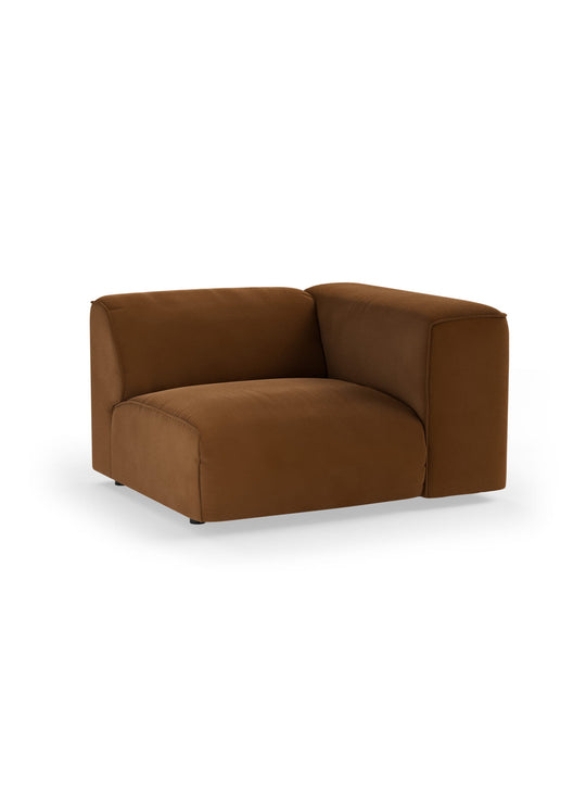 Le module de sofa section droite Flake de HKliving permet de créer une composition harmonieuse.