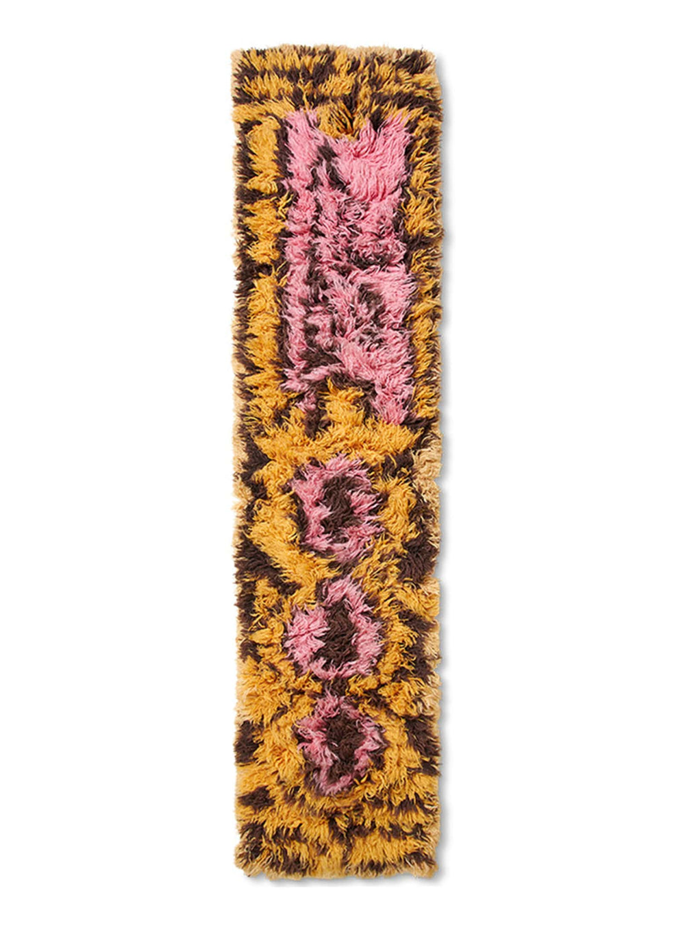 Tapis de couloir South Beach de 
HKliving : tons vibrants et confort moelleux sous les pieds.