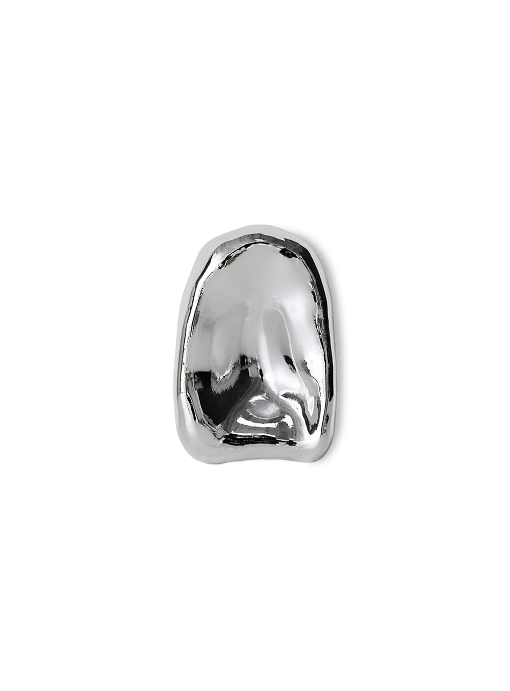 Découvrez la sculpture murale Chrome HKliving, un objet décoratif en verre au design sculptural. 1