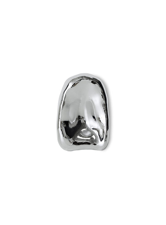 Découvrez la sculpture murale Chrome HKliving, un objet décoratif en verre au design sculptural. 1
