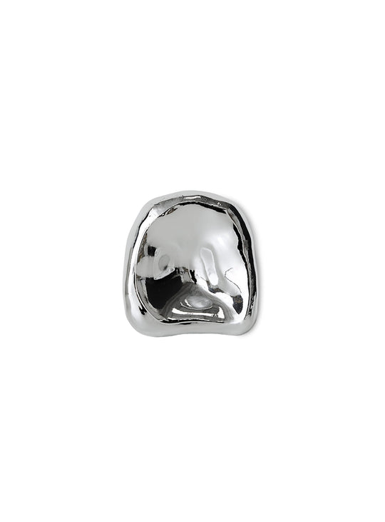 Sculpture murale Chrome HKliving, une pièce en verre chromé pour une décoration moderne. 2