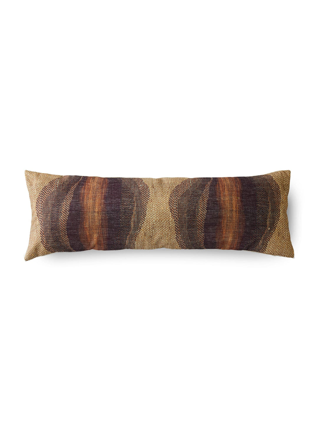 Coussin Gradient HKliving en polyester, au format allongé et au style chaleureux inspiré des tons naturels.