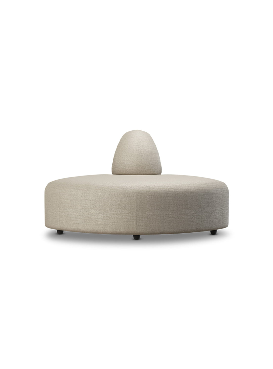 Sofa sectionnel Jax HKliving : canapé modulable design pour salon moderne. ivoire, angle