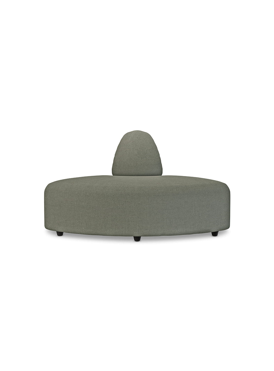 Sofa sectionnel Jax HKliving : design unique pour un salon moderne. vert militaire, angle