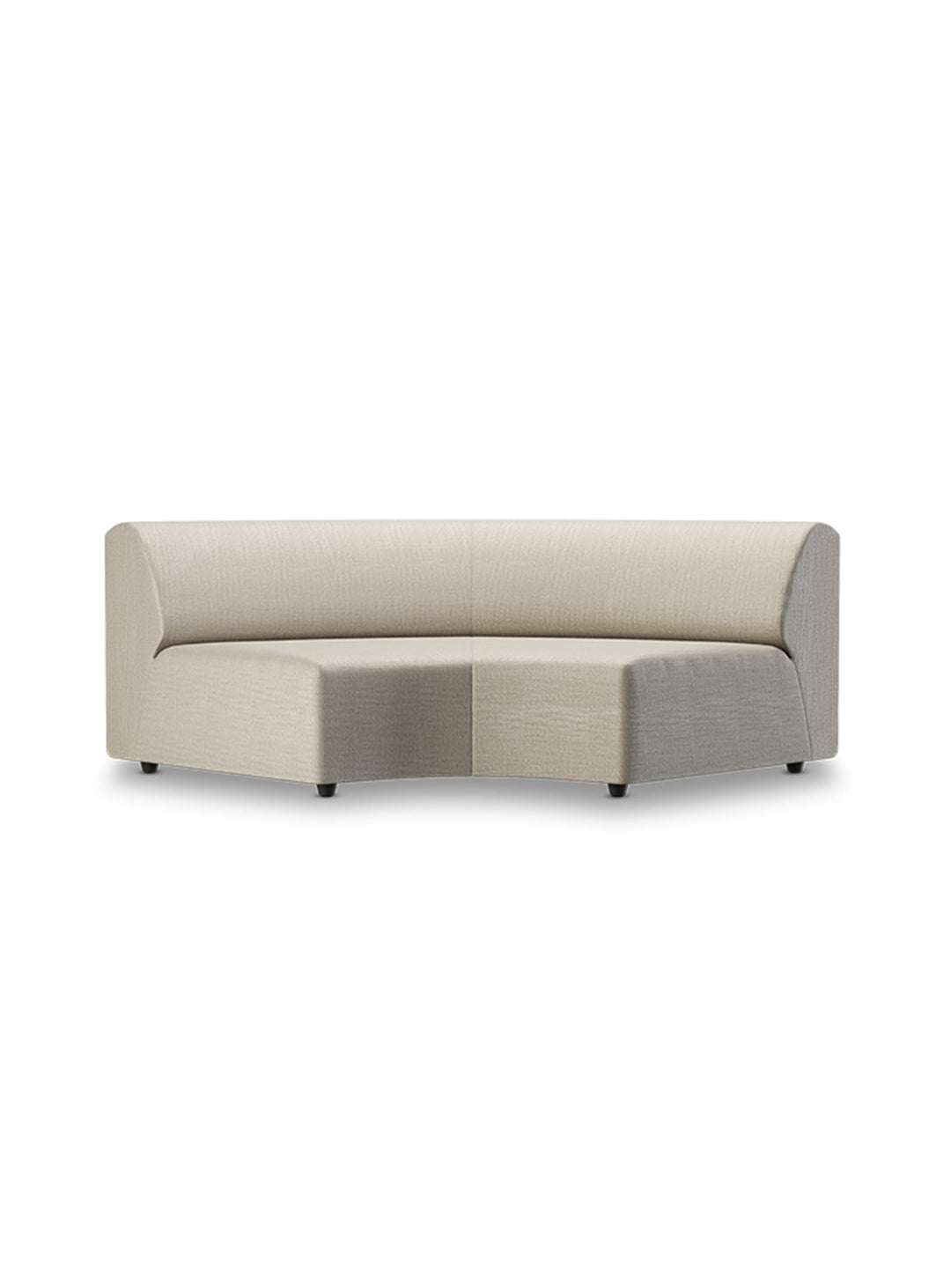Sofa sectionnel Jax HKliving : canapé cosy et personnalisable. ivoire, arc