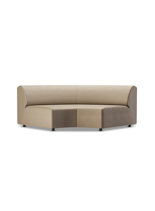 Sofa sectionnel Jax HKliving : canapé modulable au confort enveloppant. terre, arc