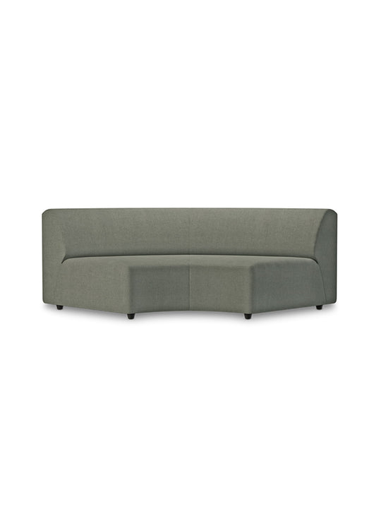 Sofa sectionnel Jax HKliving : canapé modulable pour espace sur mesure. vert militaire, arc