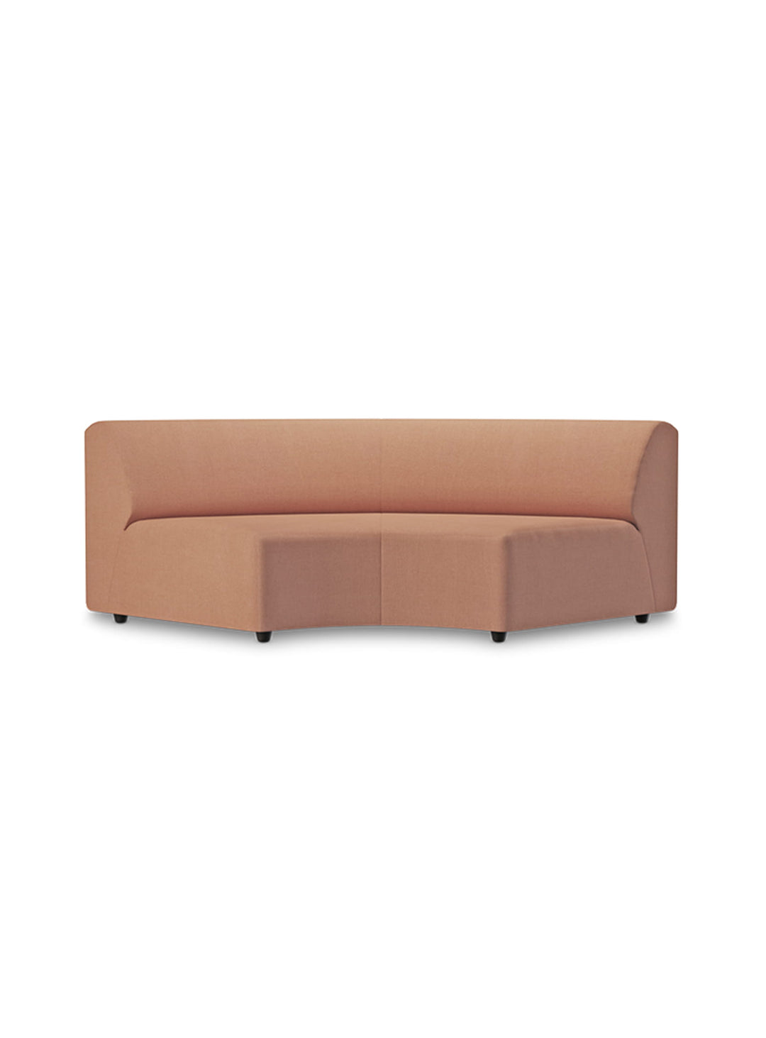 Sofa sectionnel Jax HKliving : canapé design pour salon convivial. rose, arc