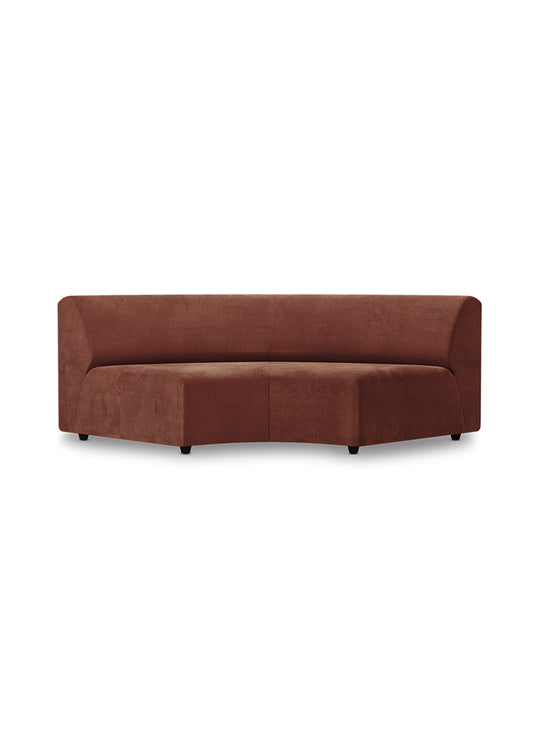 Sofa sectionnel Jax HKliving : confort et style pour votre intérieur. magnolia, arc