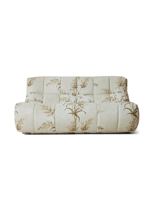 Sofa 2 places Lazy Lounge HKliving, un canapé confortable aux lignes souples pour salon, chambre ou coin lecture.  reeds