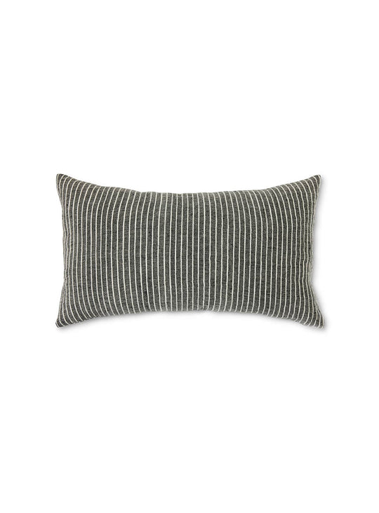 Coussin Monochrome HKliving en lin et coton, parfait pour une décoration sobre, moderne et élégante.