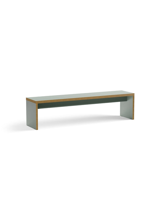Banc Monolyt HKliving, meuble minimaliste et contemporain pour intérieur tendance. vert pale