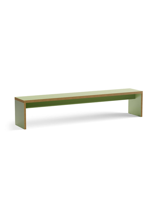 Banc Monolyt HKliving, meuble contemporain parfait pour optimiser l’espace repas. pistache