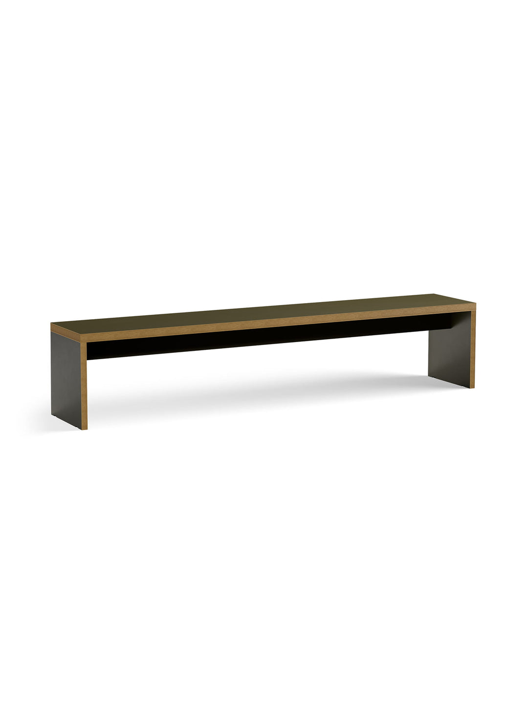 Banc Monolyt HKliving, assise design pour intérieur moderne ou rétro. foret