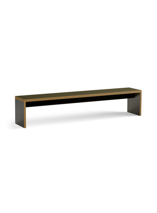 Banc Monolyt HKliving, assise design pour intérieur moderne ou rétro. foret