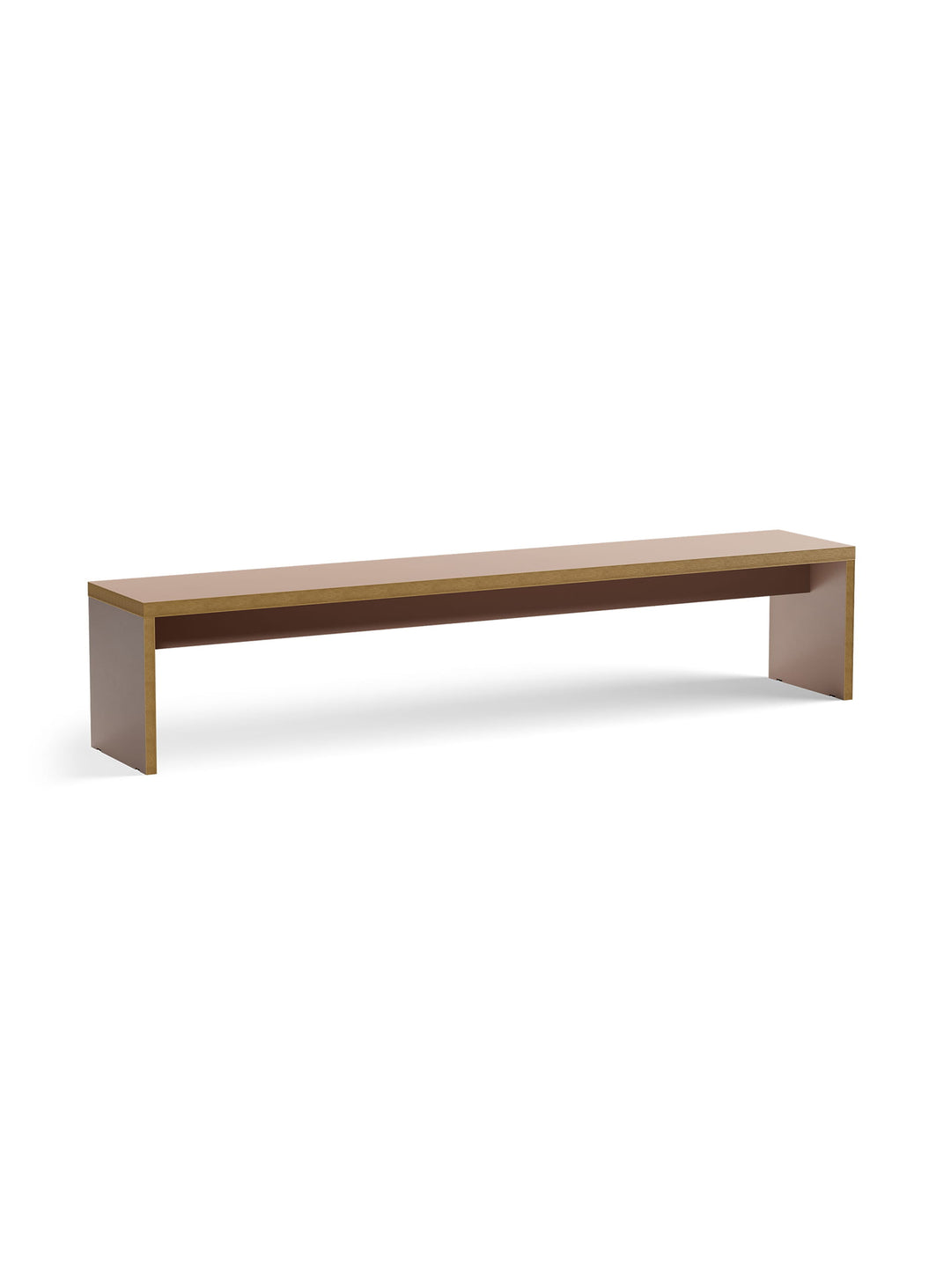 Banc Monolyt HKliving, assise moderne idéale autour de la table Monolyt. argile
