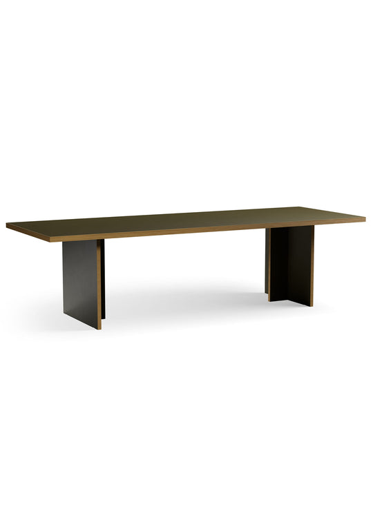 Table Monolyt HKliving, table repas minimaliste pour intérieur moderne ou rétro. forêt