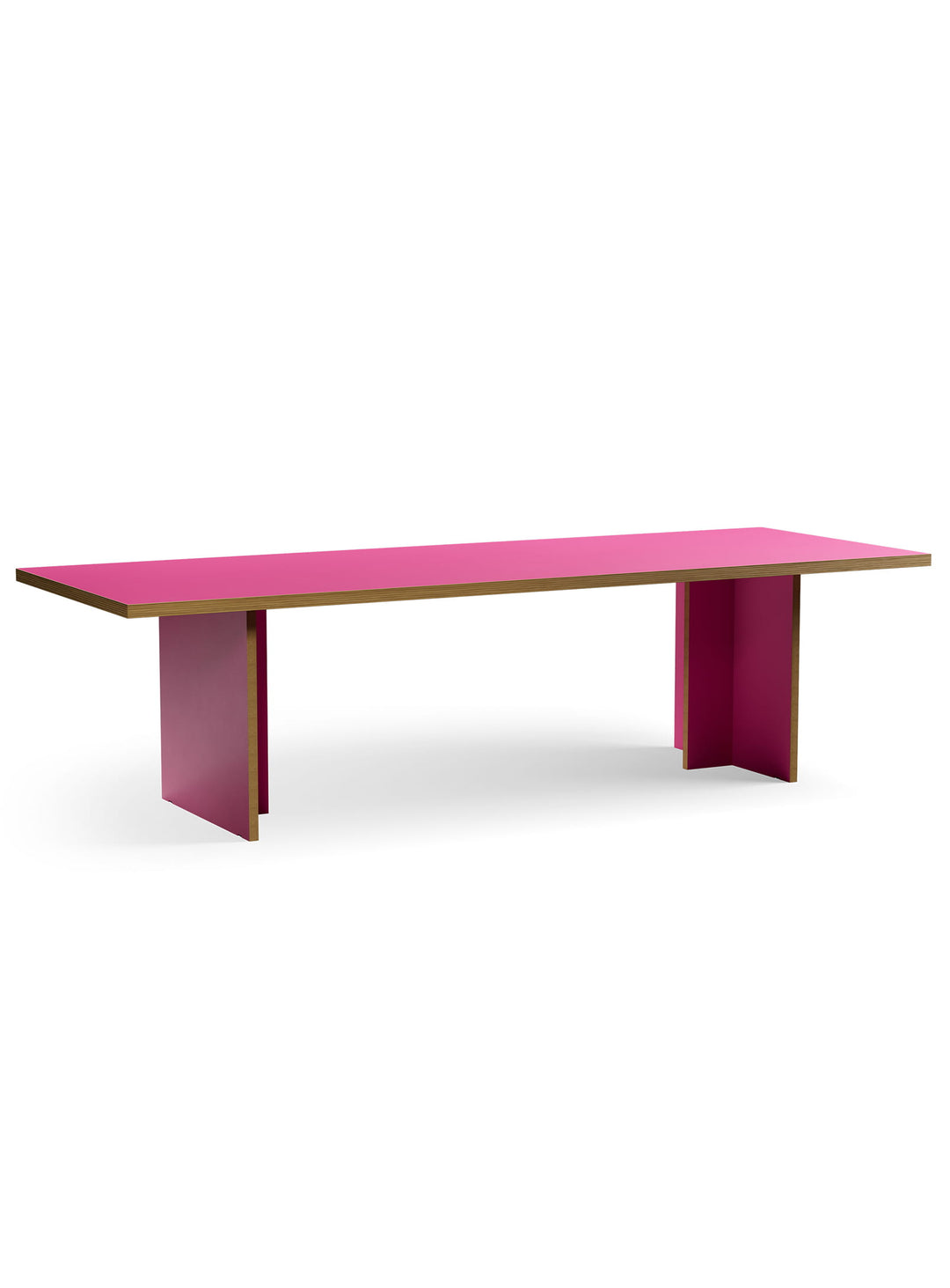 Table Monolyt HKliving, alliance parfaite entre fonctionnalité et esthétique moderne. framboise