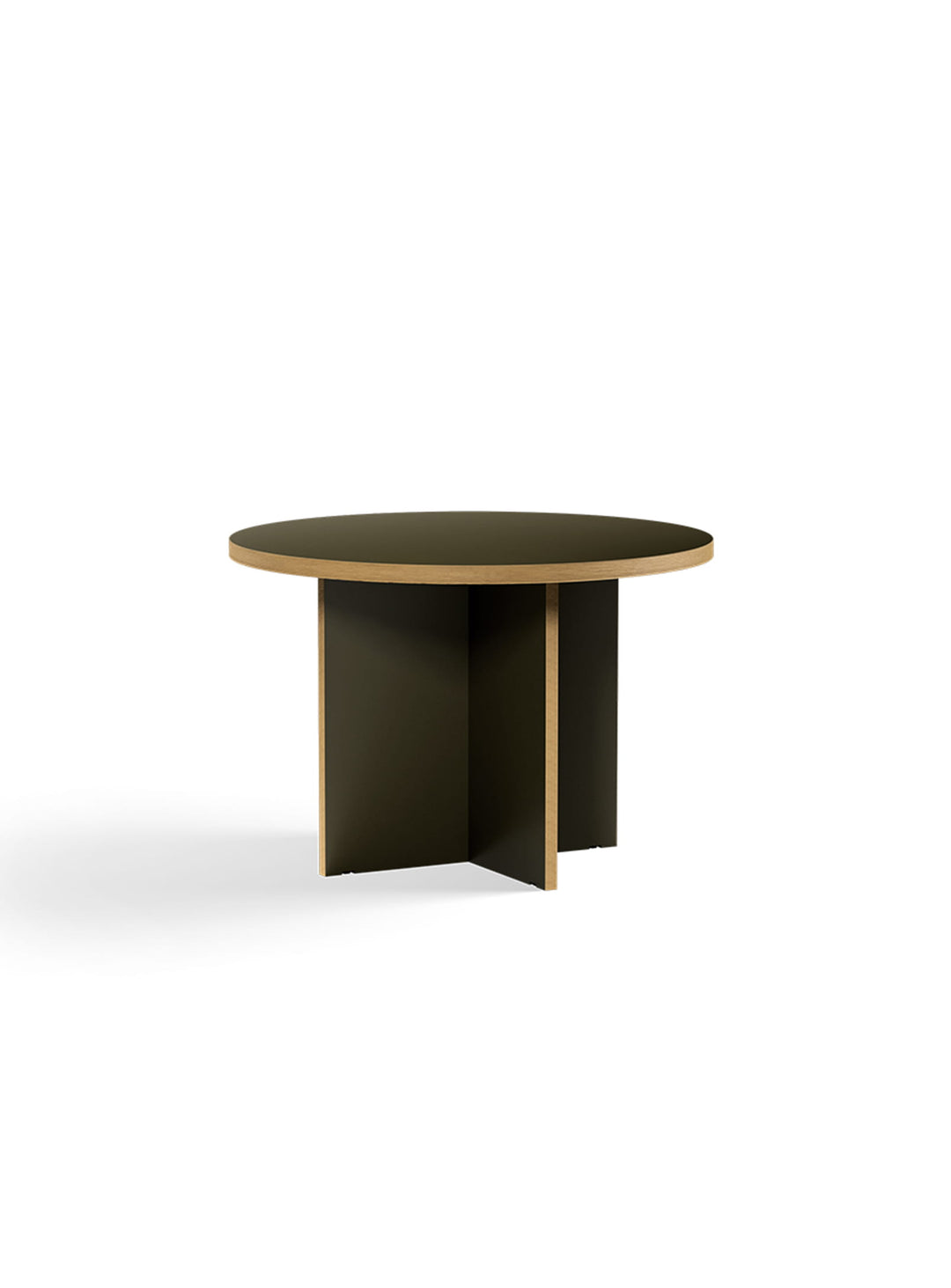 Table ronde Monolyt HKliving, alliance parfaite entre modernité et convivialité. forêt