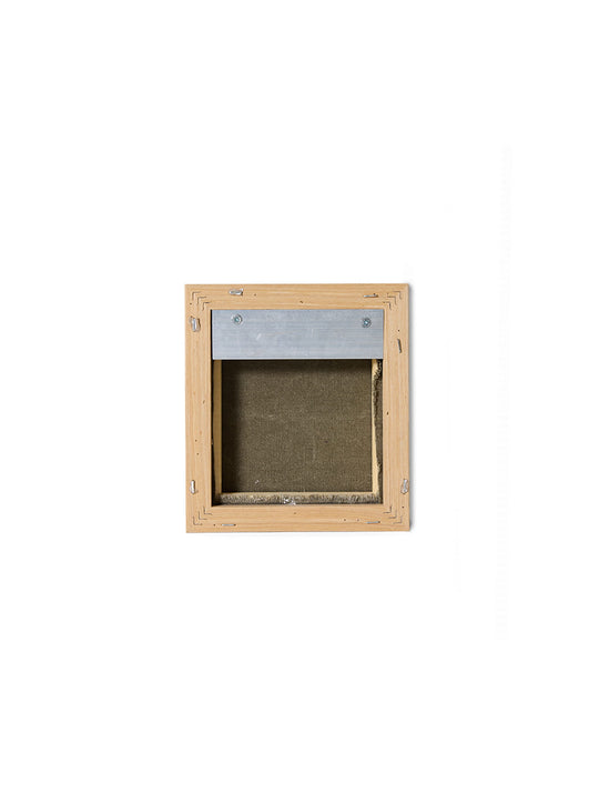 Tableau Moonlight Strokes HKliving, une œuvre légère et raffinée idéale pour étagère, console, bureau ou mur.