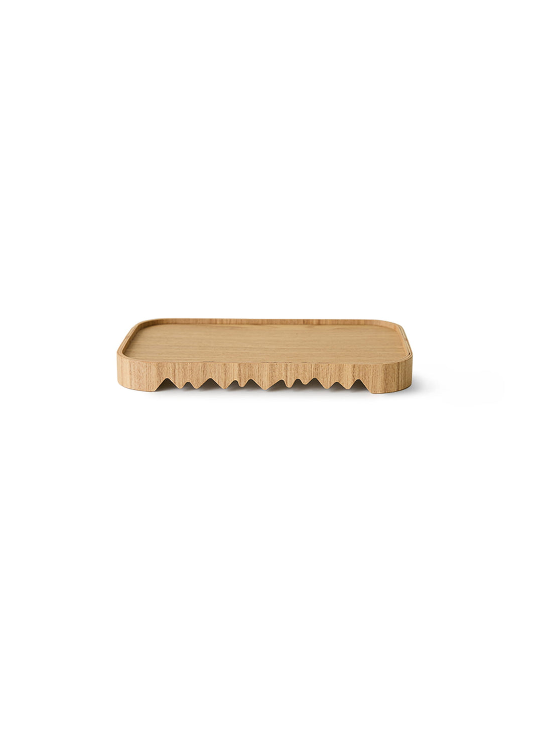 Plateau de service Nature en bois de frêne HKliving : un accessoire pratique et décoratif pour la maison.