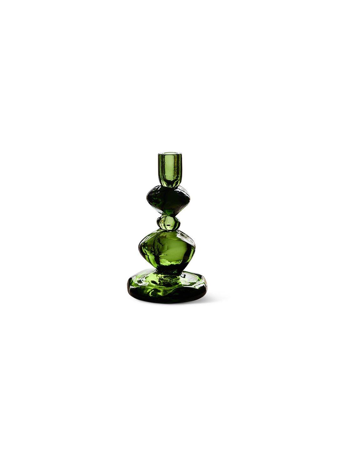 Bougeoir Sikkema HKliving, une pièce design qui sublime la lumière et votre décoration. emerald