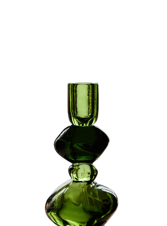 Bougeoir Sikkema HKliving, disponible en deux formats pour créer une composition unique. emerald
