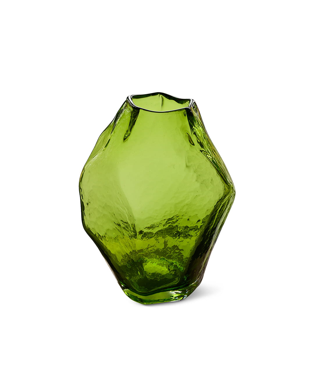 Découvrez le vase Gemme HKliving, un vase en verre inspiré des pierres précieuses. peridot