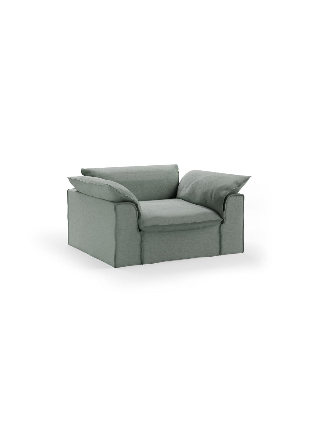 Fauteuil HKliving Nomad : un large fauteuil au confort enveloppant pour créer un coin détente irrésistible. dallas