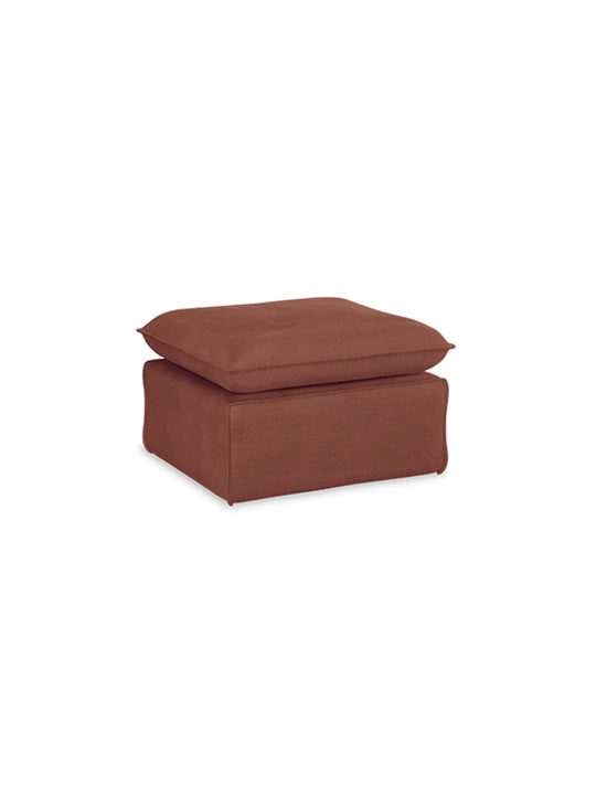 Ottoman HKliving Nomad : un complément idéal pour votre sofa et votre salon. magnolia
