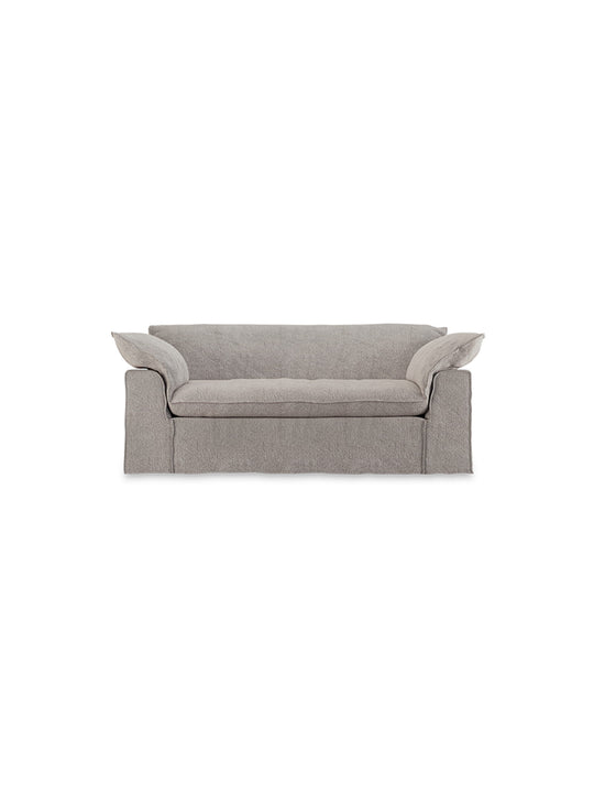 Sofa HKliving Nomad : une assise profonde avec housse entièrement amovible. gris