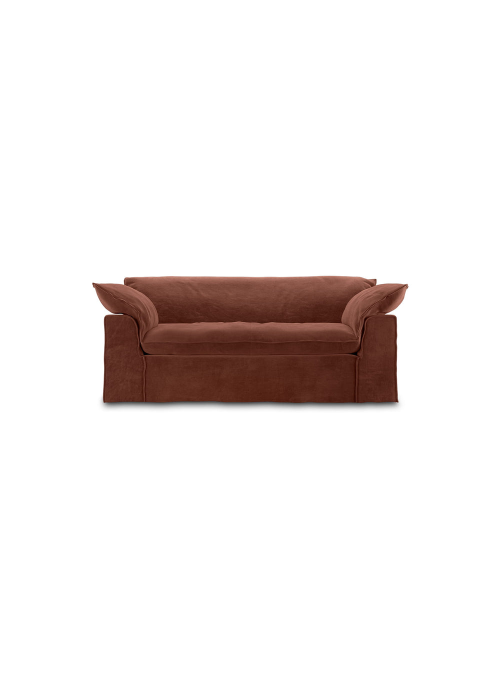 Découvrez le sofa HKliving Nomad, un canapé 2 places élégant et accueillant. magnolia