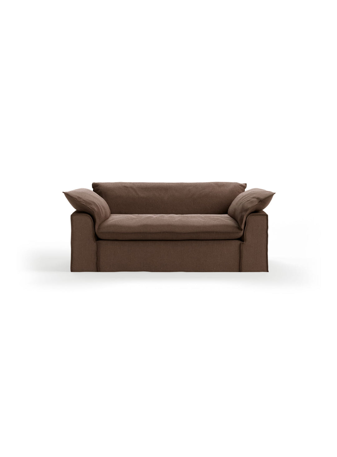 Sofa HKliving Nomad : un canapé compact et confortable avec housse amovible pour un entretien simplifié. quicksand
