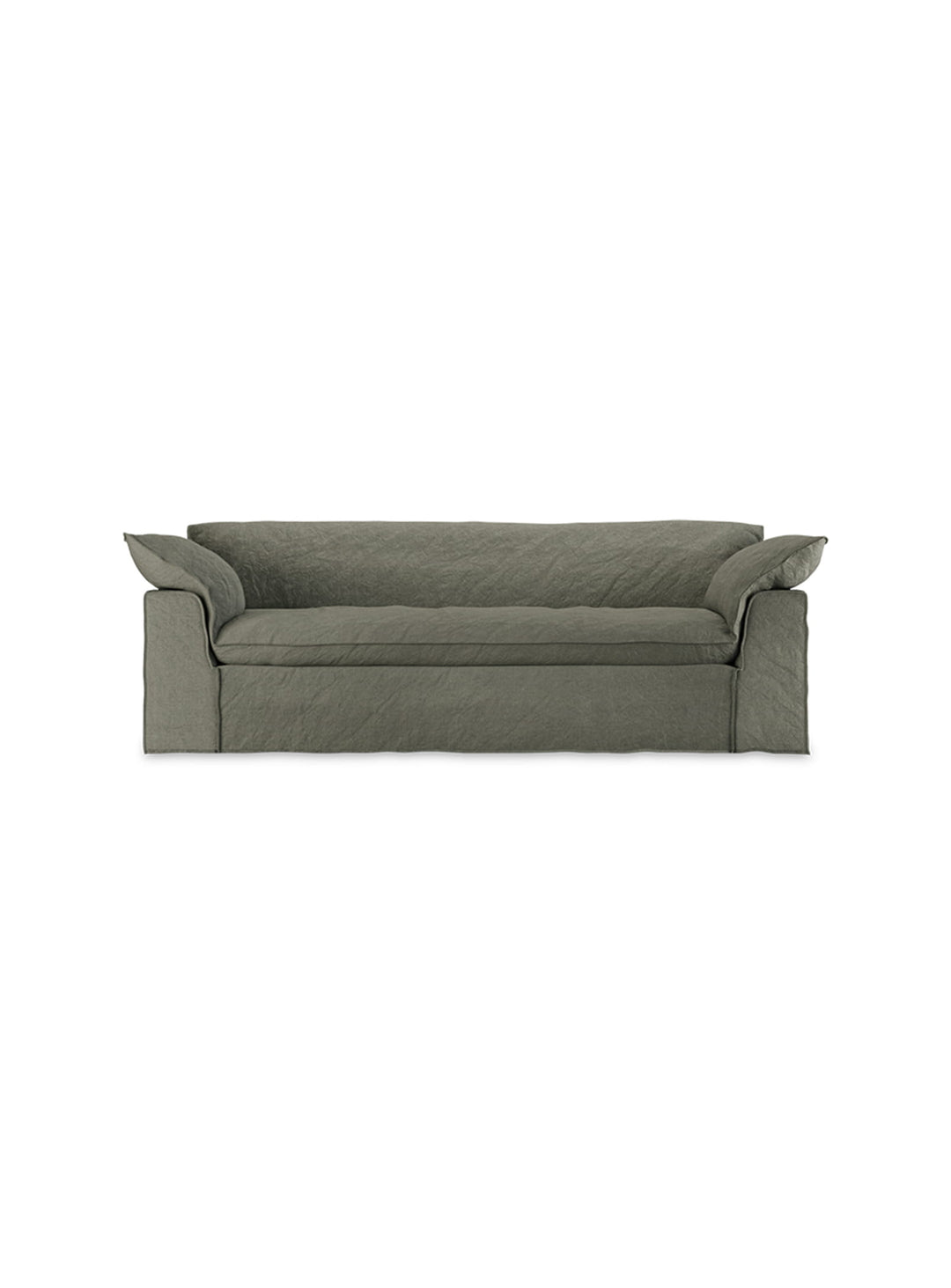Découvrez le sofa HKliving Nomad, une pièce design pensée pour durer. vert militaire