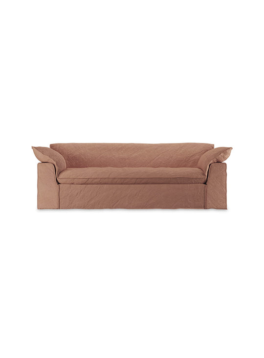 Le sofa HKliving Nomad apporte élégance et convivialité à votre espace de vie. rose
