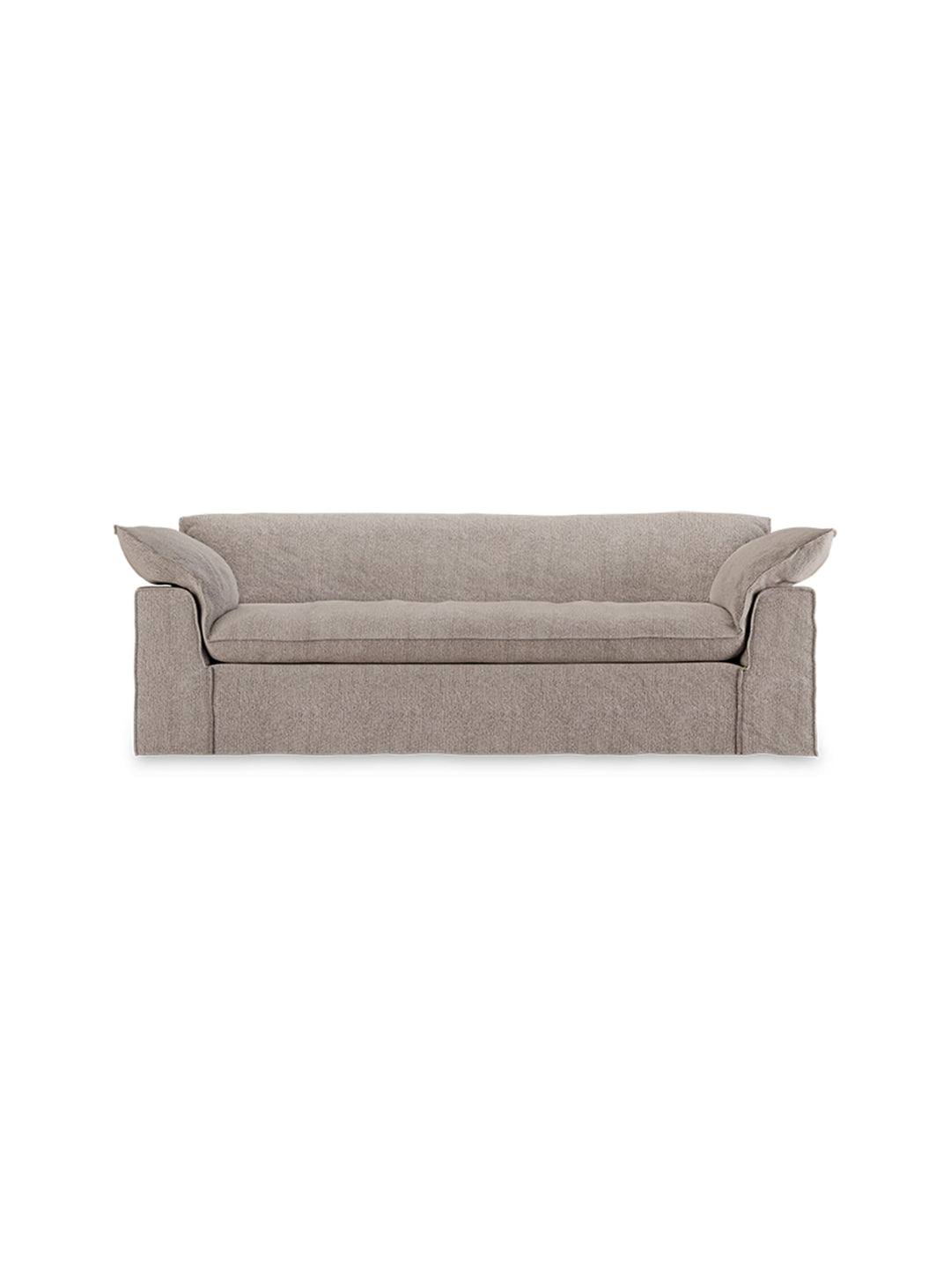 Sofa HKliving Nomad : un canapé confortable avec housse amovible pratique. beige