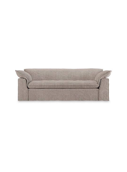 Sofa HKliving Nomad : un canapé confortable avec housse amovible pratique. beige