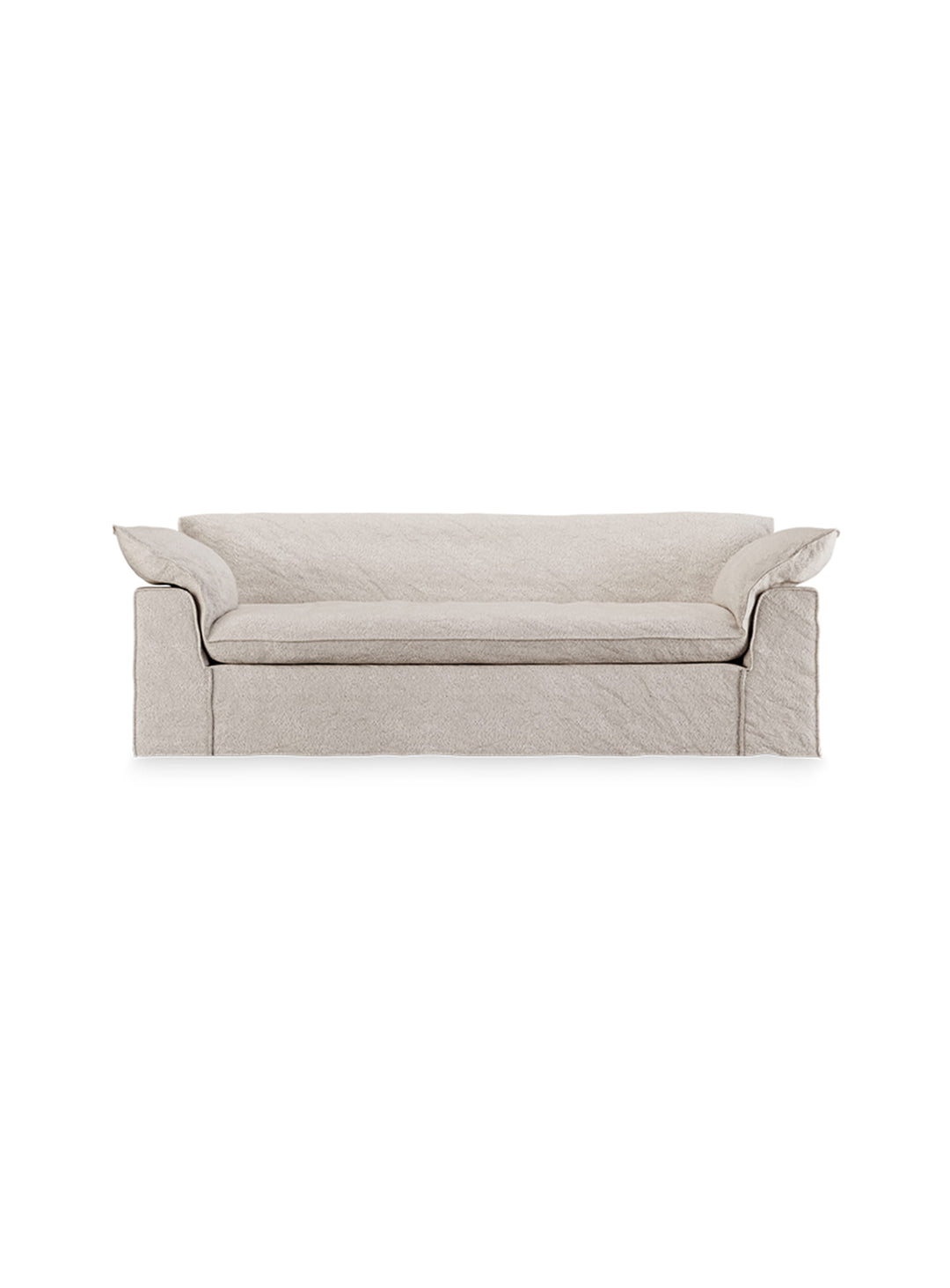 Sofa HKliving Nomad : un canapé 3 places personnalisable selon votre intérieur. taupe