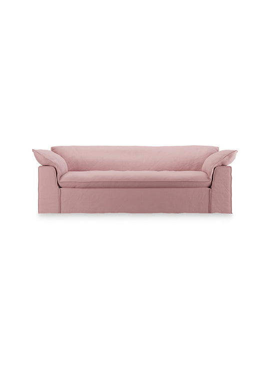 Sofa HKliving Nomad : une assise profonde disponible en plusieurs tissus et coloris. blossom