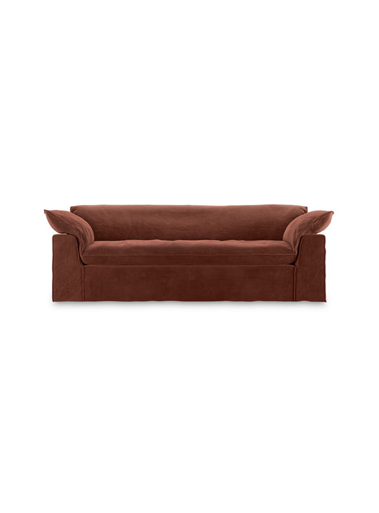 Découvrez le sofa HKliving Nomad, un canapé 3 places élégant et confortable. magnolia