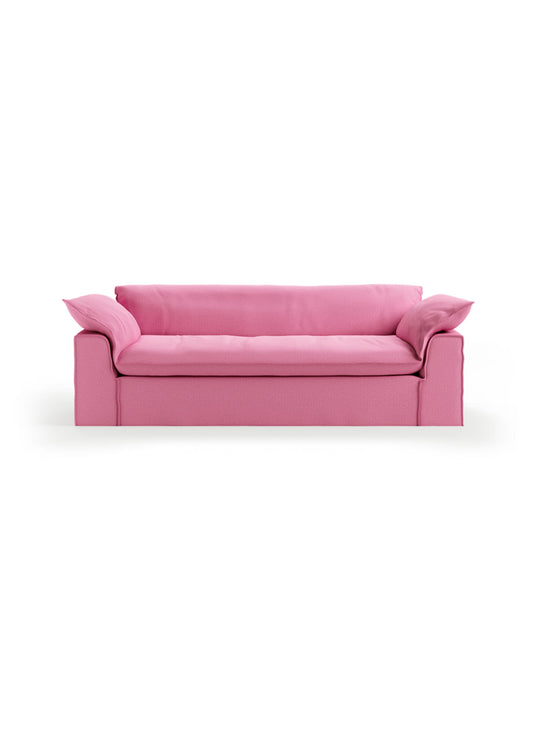 Sofa HKliving Nomad : un canapé 3 places confortable, pensé pour se détendre seul ou recevoir en toute convivialité. candy