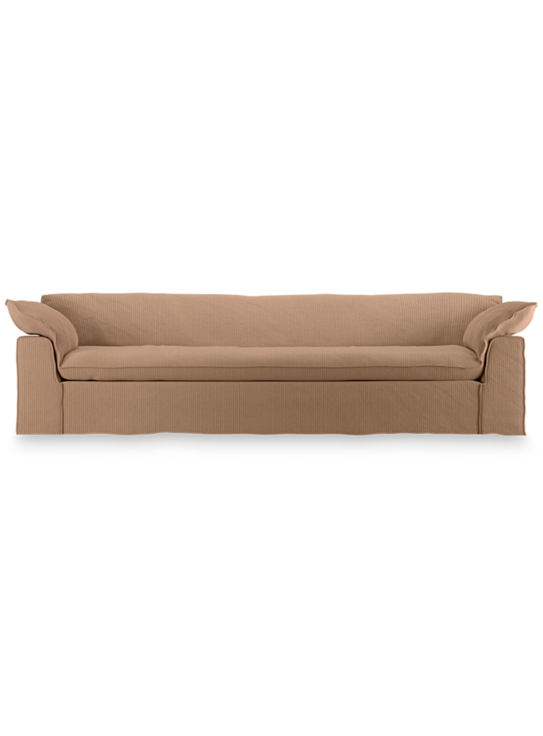 Sofa HKliving Nomad : un canapé 4 places fabriqué à la demande avec soin. brun